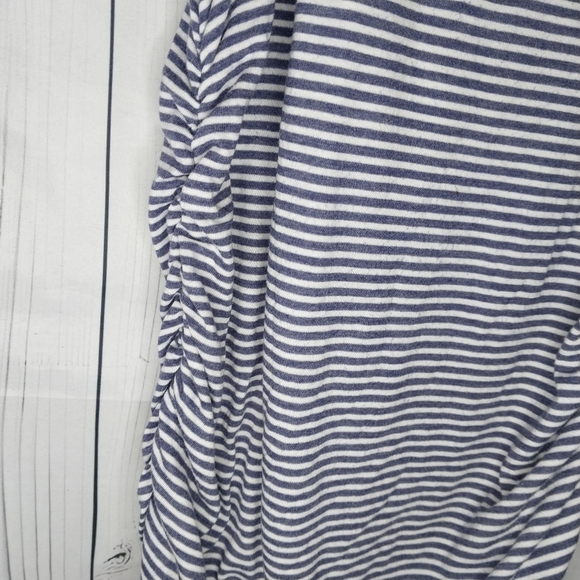 Victoria's Secret Striped Rouched Sides Sleeveless Maxi Dress - Picture 6 of 16